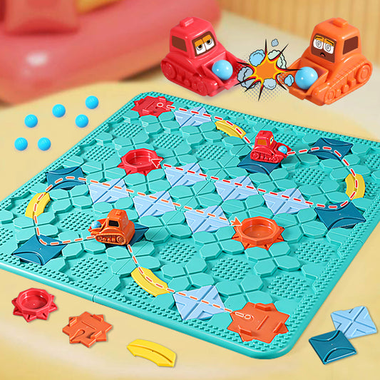 Stem Board Games and Montessori Toys for 3 4 5 6 7 8 Year Old Logical Road Builder Puzzle for Kids Smart BrainTeasers