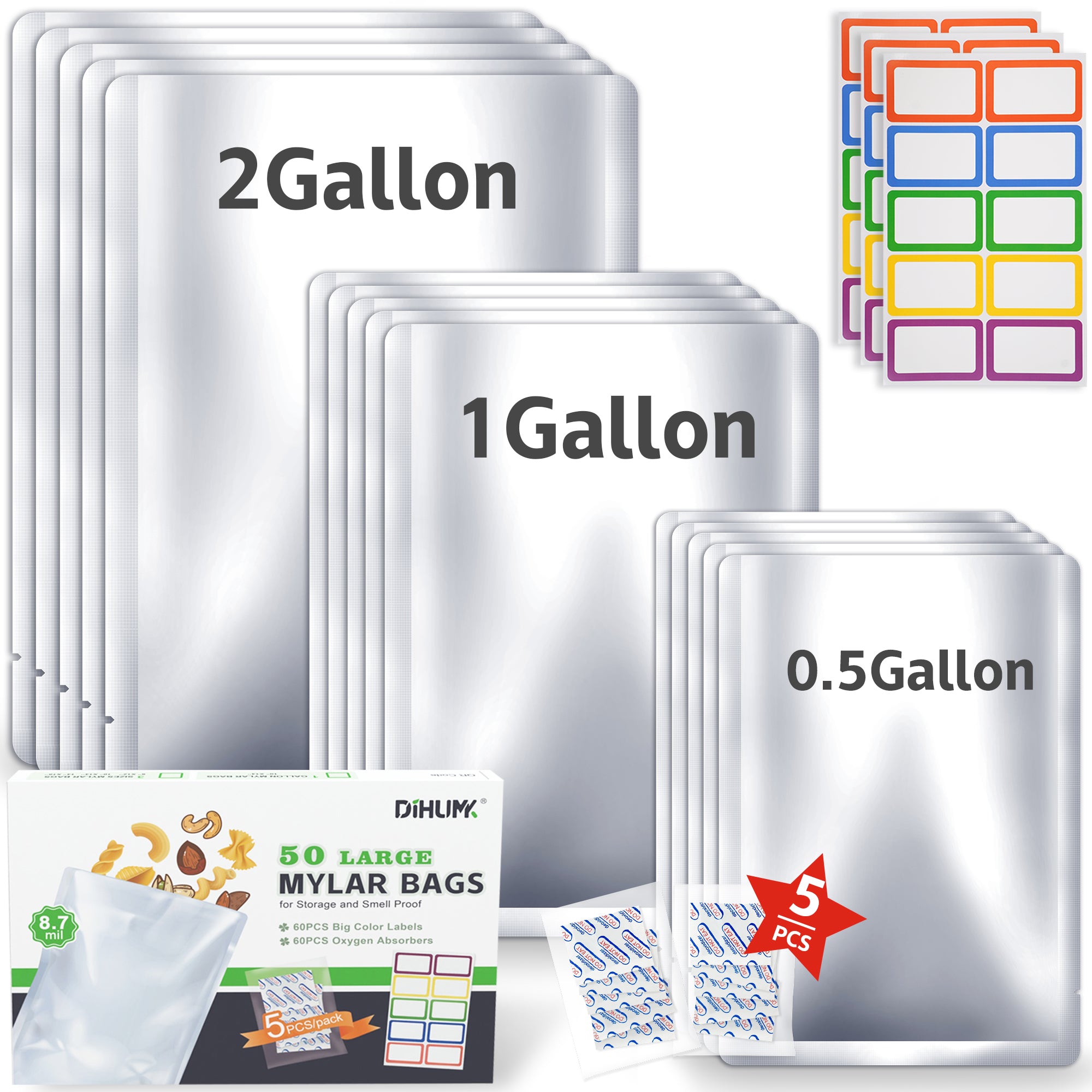 Big mylar online bags